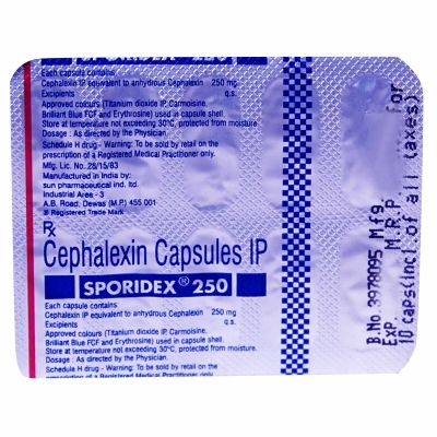 Sporidex Kid 250mg Tablet