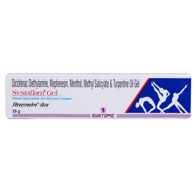 Systaflam Analgesic, Anti-Inflammatory & Muscle Relaxant Gel