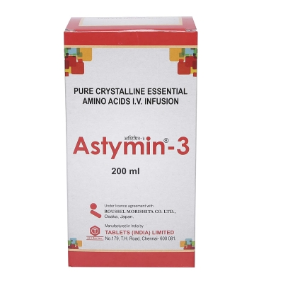 Astymin-3 10mg/8mg Infusion