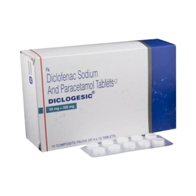 Diclogesic 50mg/325mg Tablet