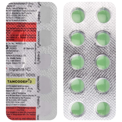 Tancodep 2mg/25mg Tablet