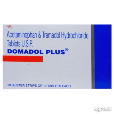 Domadol Plus 325 mg/37.5 mg Tablet