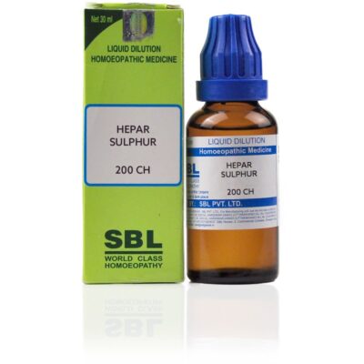 SBL Hepar Sulphur Dilution 200 CH