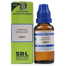 SBL Cobaltum Metallicum Dilution 200 CH