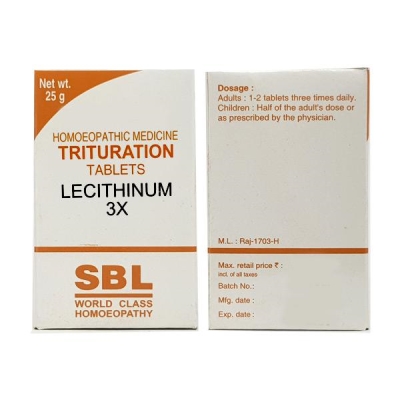 SBL Lecithinum Trituration Tablet 3X