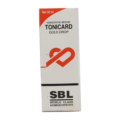 SBL Tonicard Gold Drop Homeopathic Medicine