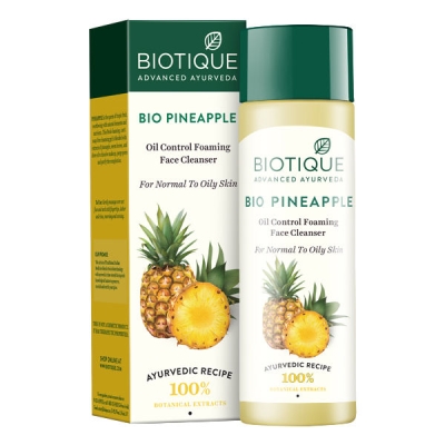 Biotique Bio Pineapple Fresh Foaming Cleansing Gel for Normal to Oily Skin