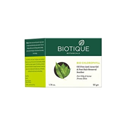 Biotique Bio Chlorophyll Oil Free Anti-Acne Gel & Post Hair Removal Soother Gel