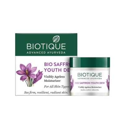 Biotique Saffron Youth Dew Visibly Ageless Moisturizer