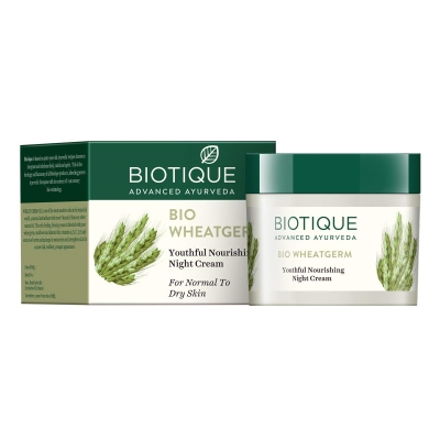Biotique Bio Wheat Germ Youthful Nourishing Night Cream