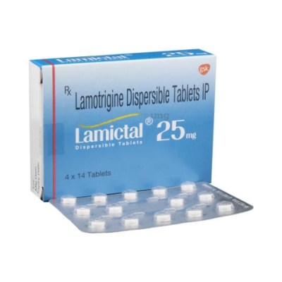 Lamictal 25mg Dispersible Tablet