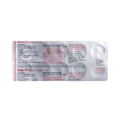 Asar CT 80/12.5mg Tablet