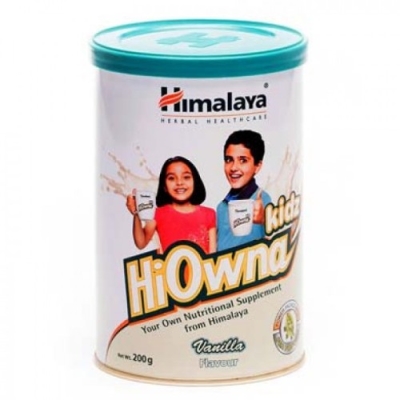 Himalaya Hiowna Kids Powder - 200 g (Vanilla)