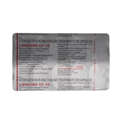 Lipicure CF 20mg Capsule