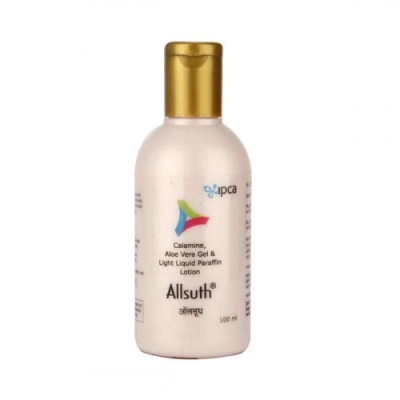 Allsuth Lotion with Aloe Vera, Calamine, and Light Liquid Paraffin