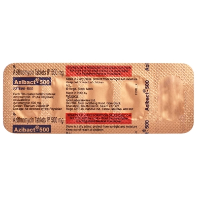 Azibact 500 Tablet