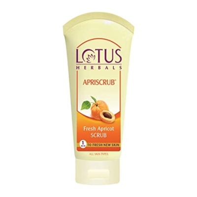 Lotus Herbals Apriscrub Fresh Apricot Scrub 180 gm