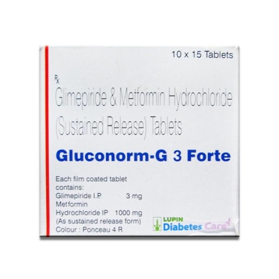 Gluconorm-G 3 Forte Tablet PR