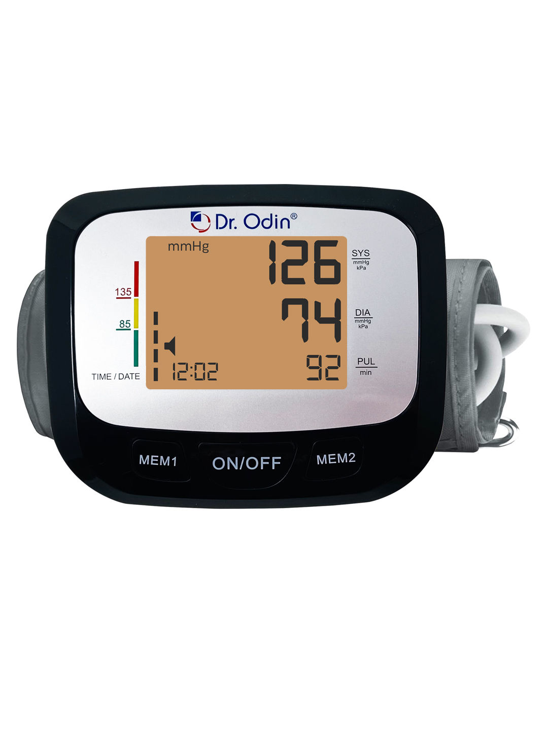Dr. Odin TSB 602S Blood Pressure Monitor Black