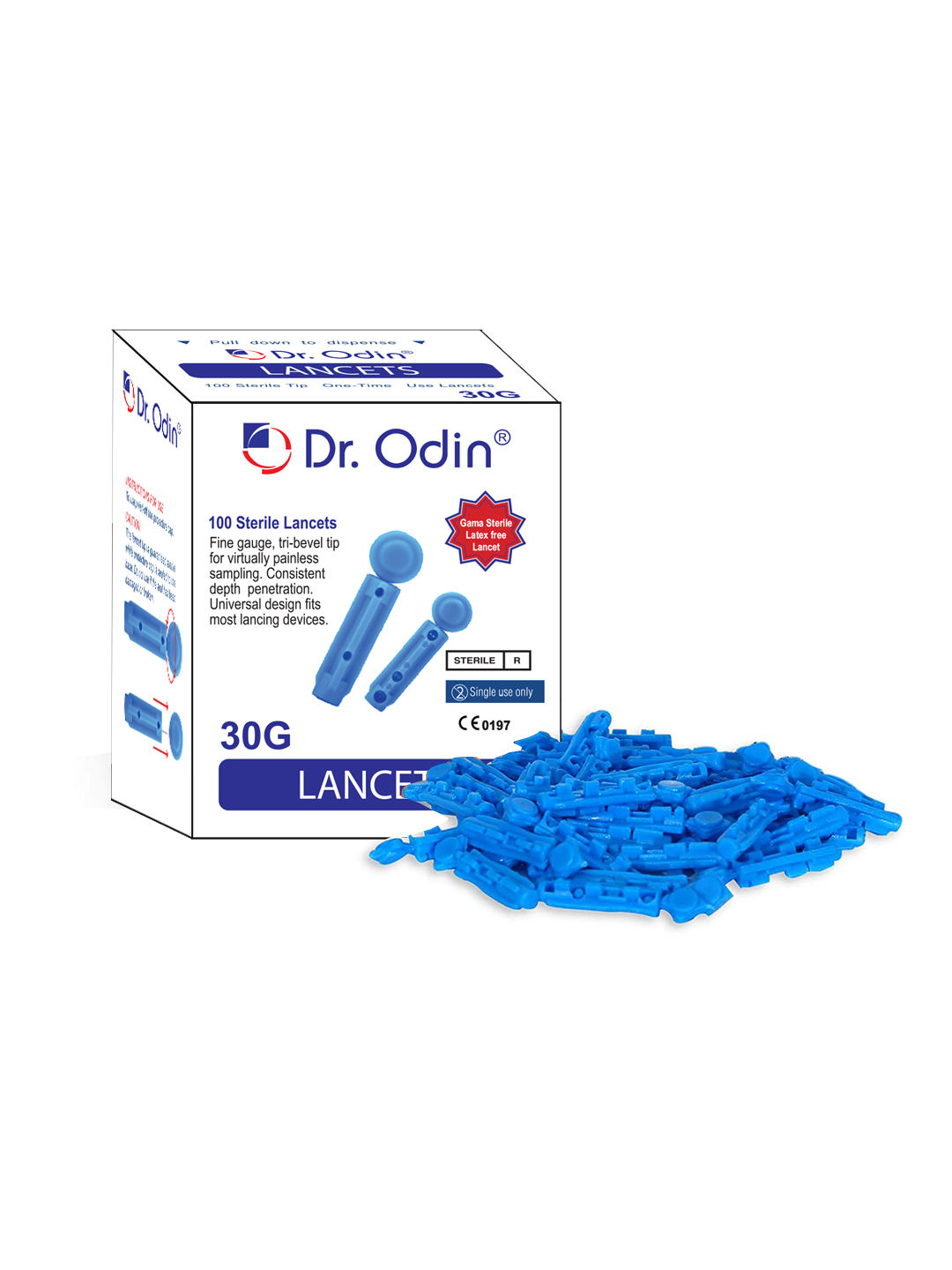 Dr. Odin Lancing Device for Blood Glucose Meter