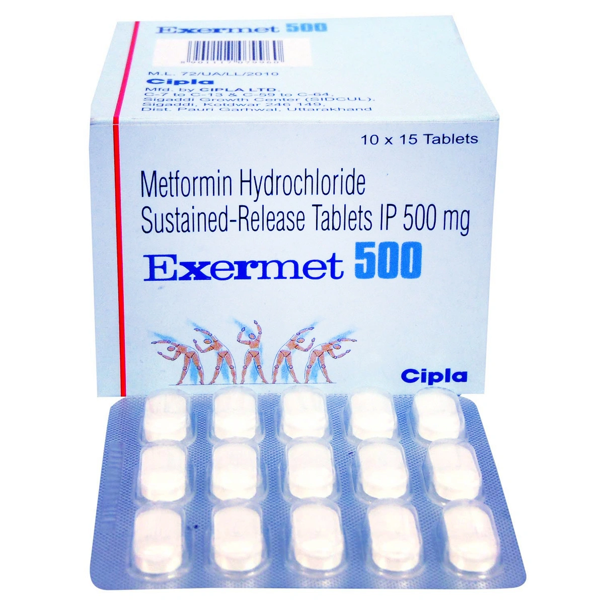 Exermet 500 Tablet PR