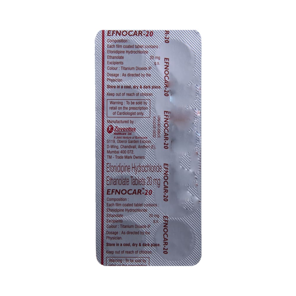 Efnocar 20 Tablet