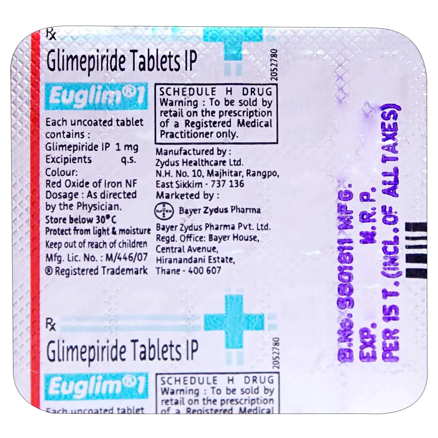 Euglim 1 Tablet