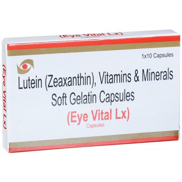 Eye Vital LX Capsule with Lutein, Zeaxanthin, Vitamins & Minerals