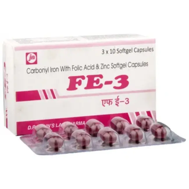 FE-3 Soft Gelatin Capsule