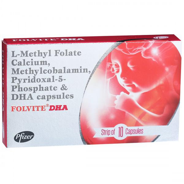 Folvite DHA Soft Gelatin Capsule