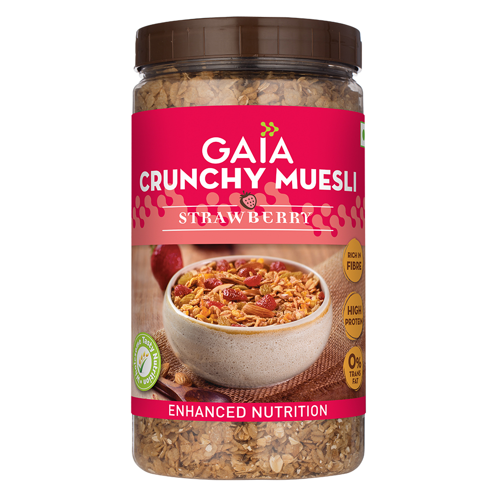 GAIA Crunchy Strawberry Muesli