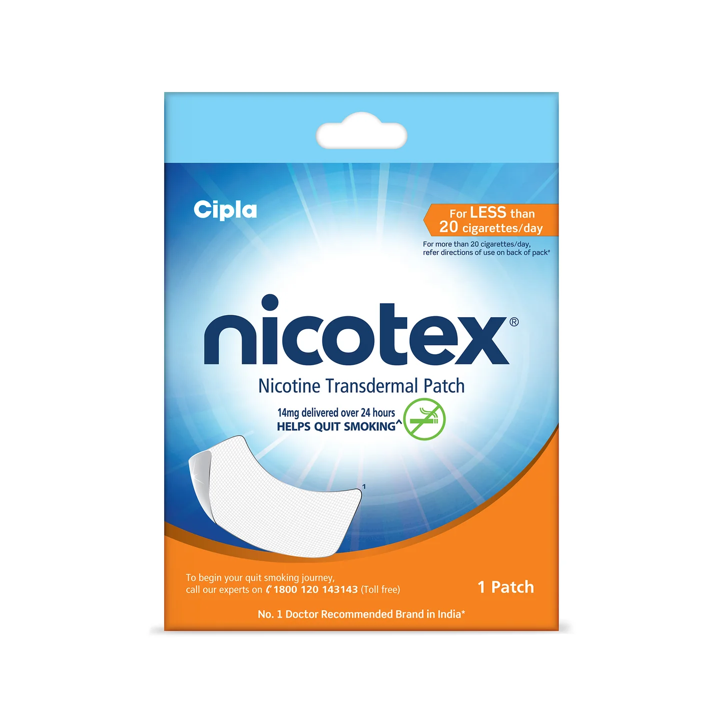 Nicotex 14mg Transdermal Patch