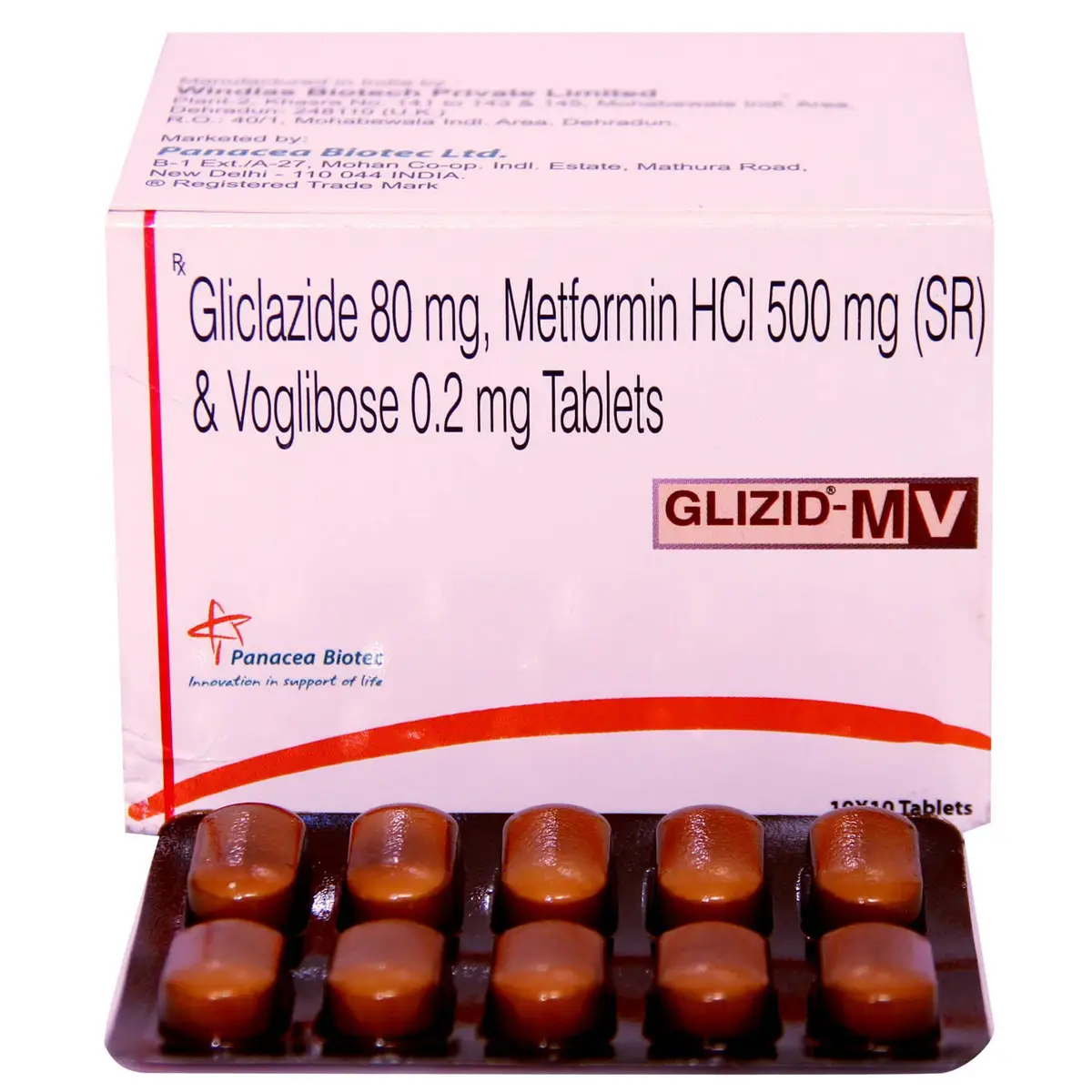 Glizid-MV Tablet SR