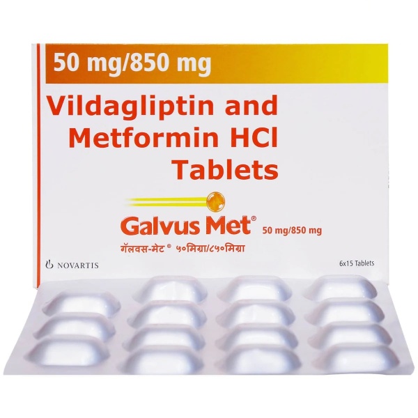 Galvus Met 50mg/850mg Tablet