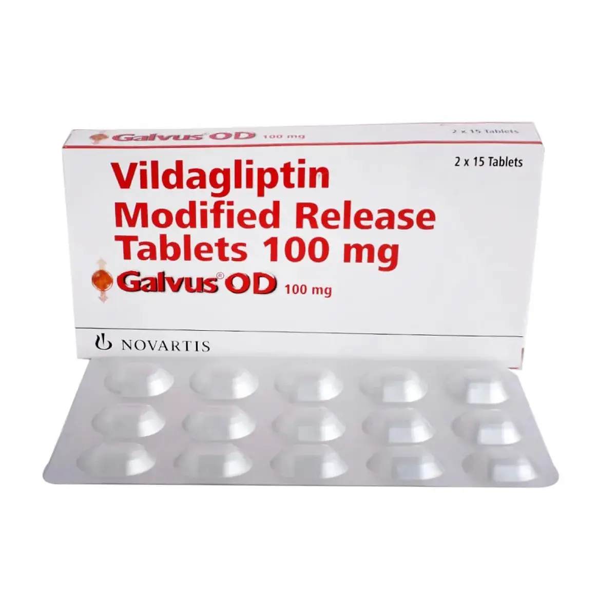 Galvus OD 100mg Tablet MR