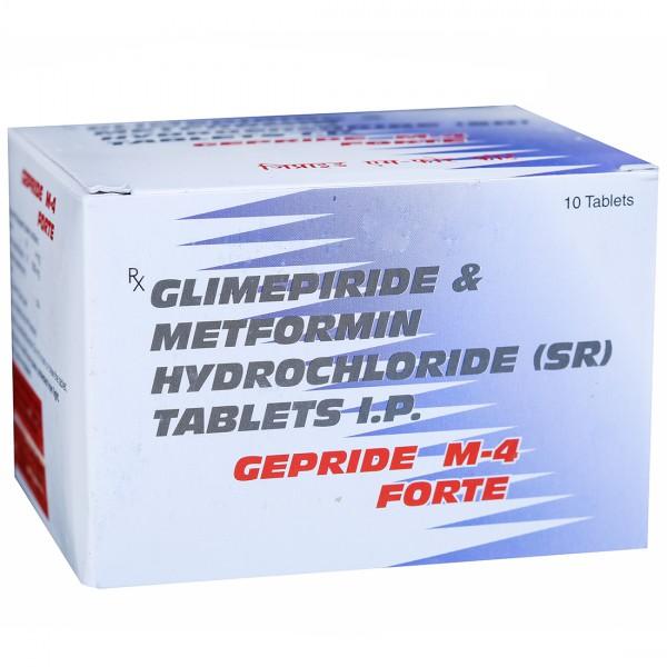 Gepride M 4 Forte Tablet PR