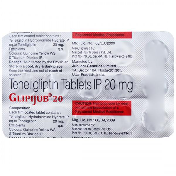 Glipijub 20 Tablet