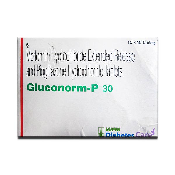 Gluconorm P 30 mg/500 mg Tablet ER