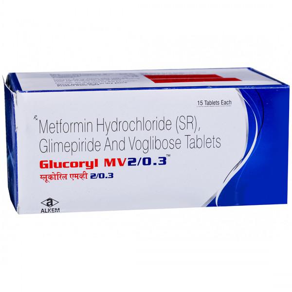 Glucoryl-MV 2/0.3 Tablet SR