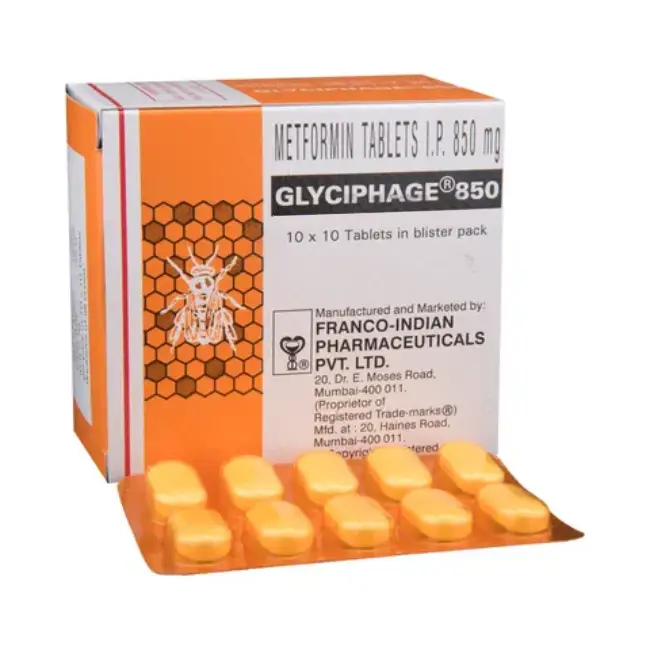 Glyciphage 850 Tablet