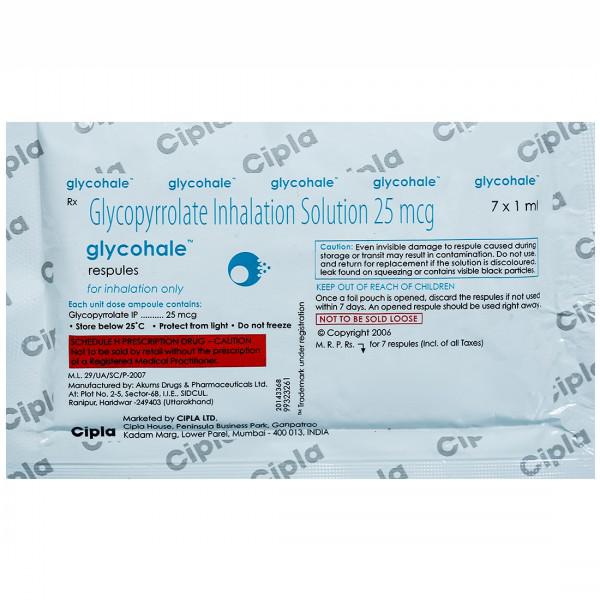 Glycohale Respules 1ml Each