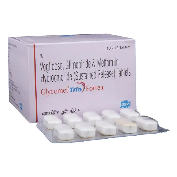 Glycomet Trio Forte 1 Tablet