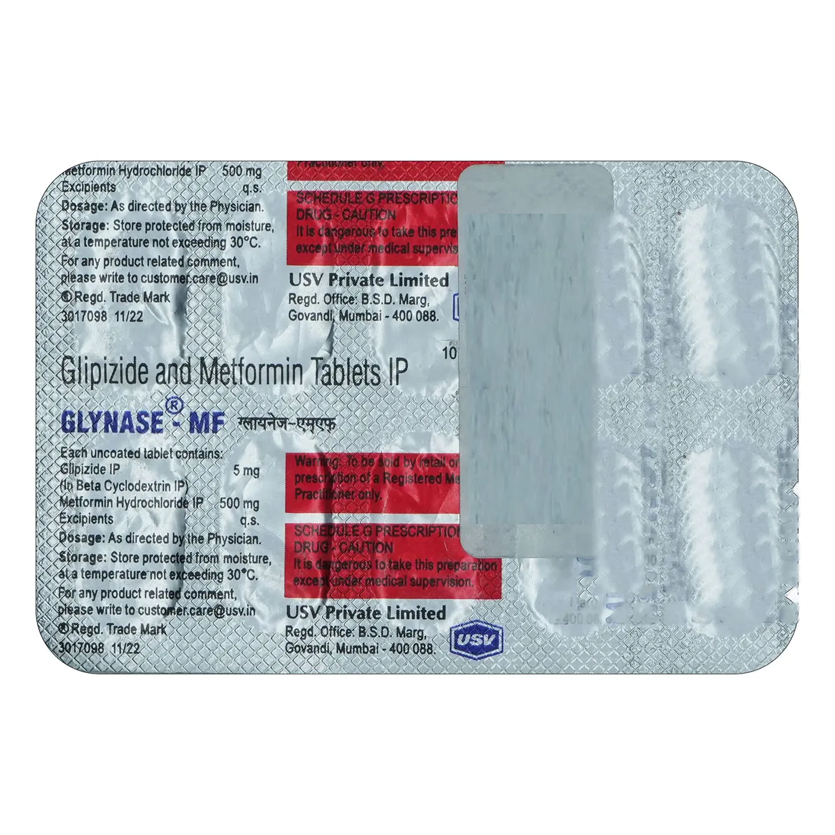 Glynase-MF Tablet