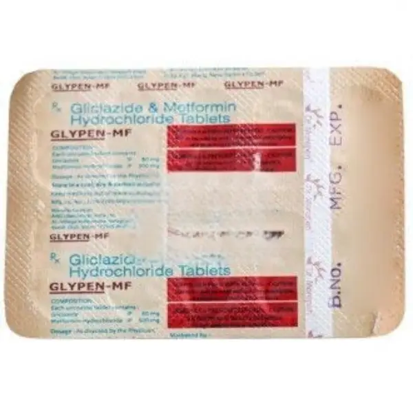 Glypen MF 80 mg/500 mg Tablet