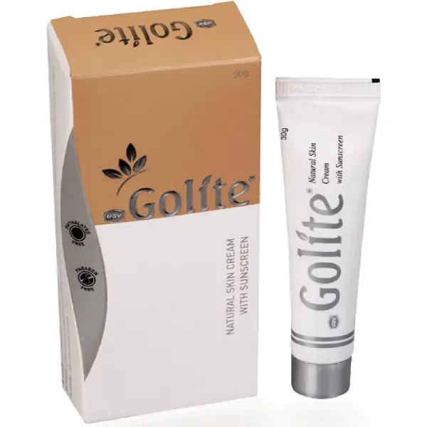 Golite Natural Skin Cream with Sunscreen | Phthalate & Paraben-Free