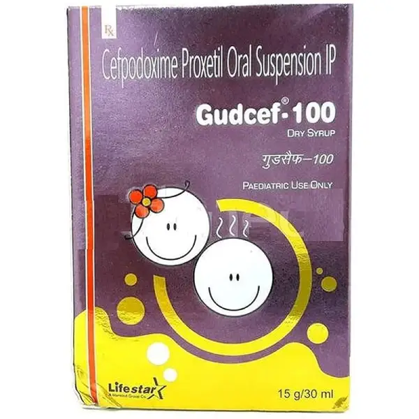 Gudcef 100mg/5ml Syrup