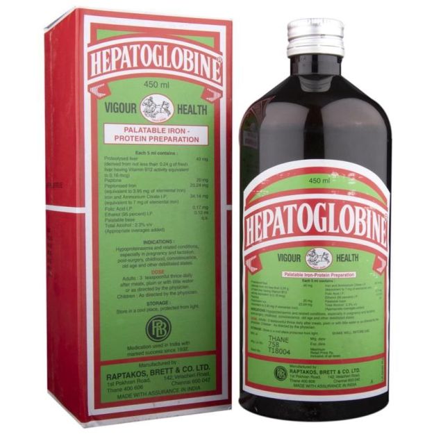 Hepatoglobine Liquid 450 ml