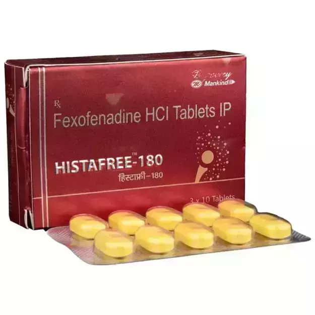 Histafree 180 Tablet