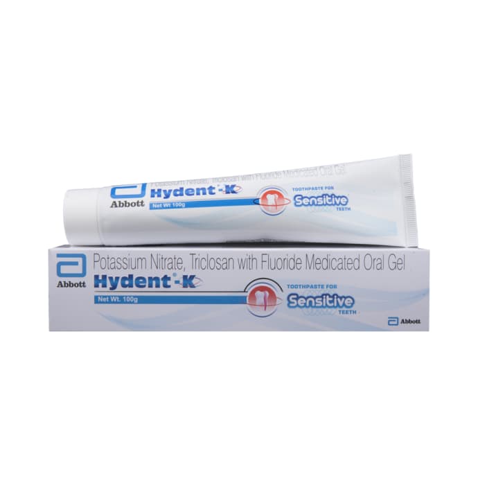 Hydent-K Medicated Oral Gel Gel with Fluoride | Toothpaste for Sensitive Teeth