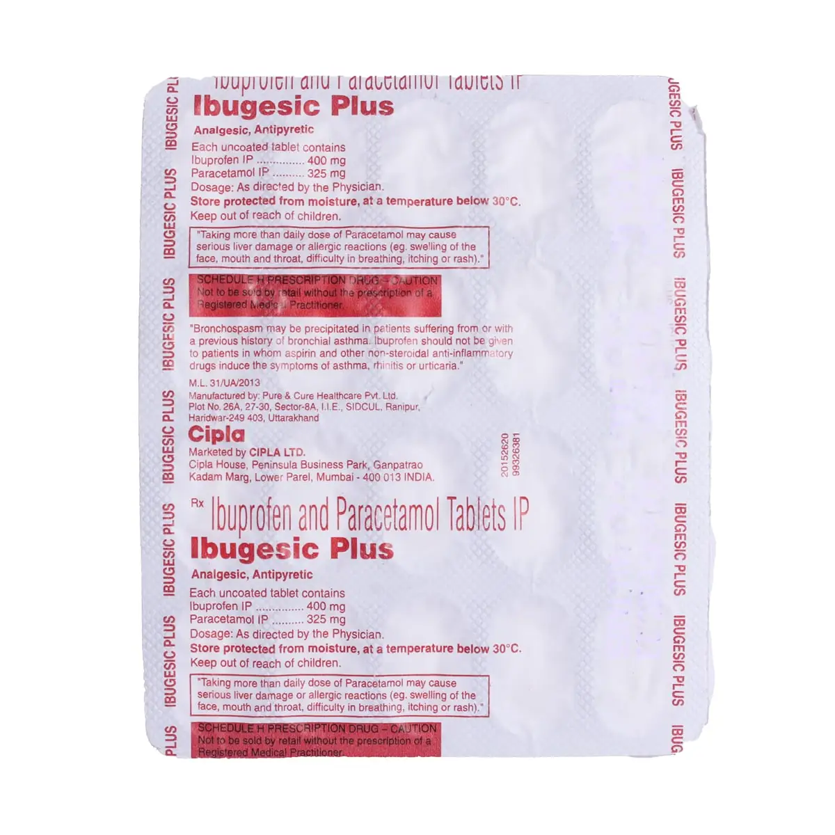 Ibugesic Plus tablet